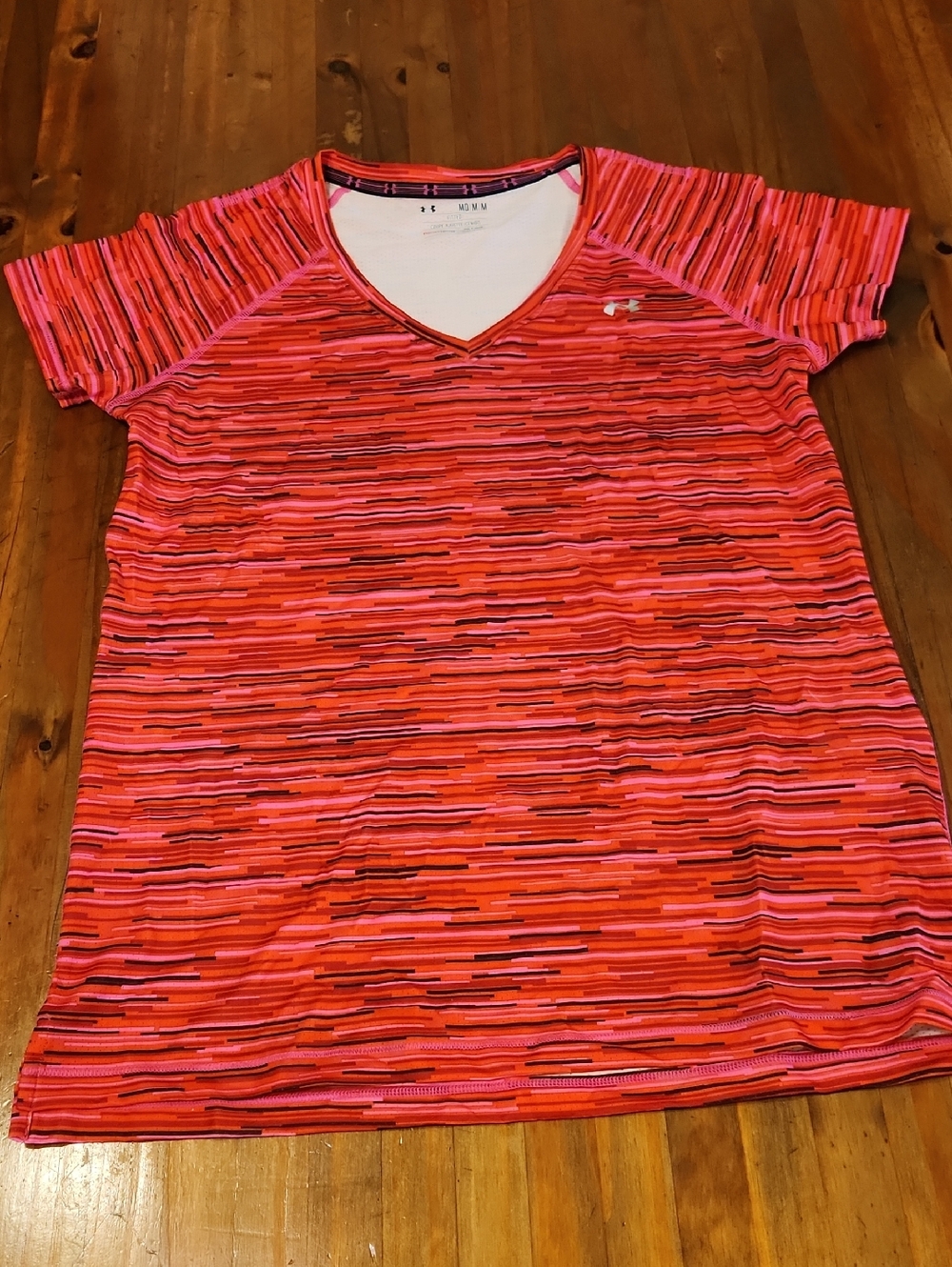 Under Armour Fitted Heat Gear V-Neck Tee